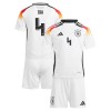 Maillot de Supporter Allemagne Tah 4 Domicile Euro 2024 Pour Enfant